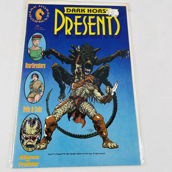 Dark Horse Presents 36 DHP 1st Aliens vs Predator Appearance 1990 - Picture 1 of 5